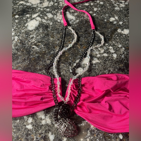 NWT and liner beach bunny bikini “uptown girl” L top/M bottoms - Picture 10 of 16